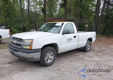 2003 Chevrolet Silverado 1500 Work Truck z USA, uszkodzony, nr VIN 1GCEK14X73Z214481